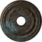 Ekena Millwork Dublin Ceiling Medallion (Canopies up to 5 1/8"), 17 7/8"OD x 3 5/8"ID x 1 1/4"P, Bronze Blue Patina CM17DUBBS - alternate 1